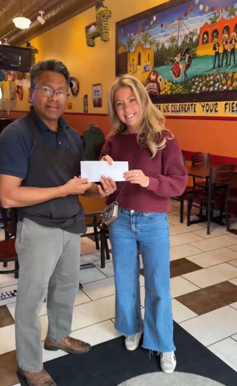 Helping the Hardworking Frankfort community recognition moment 4