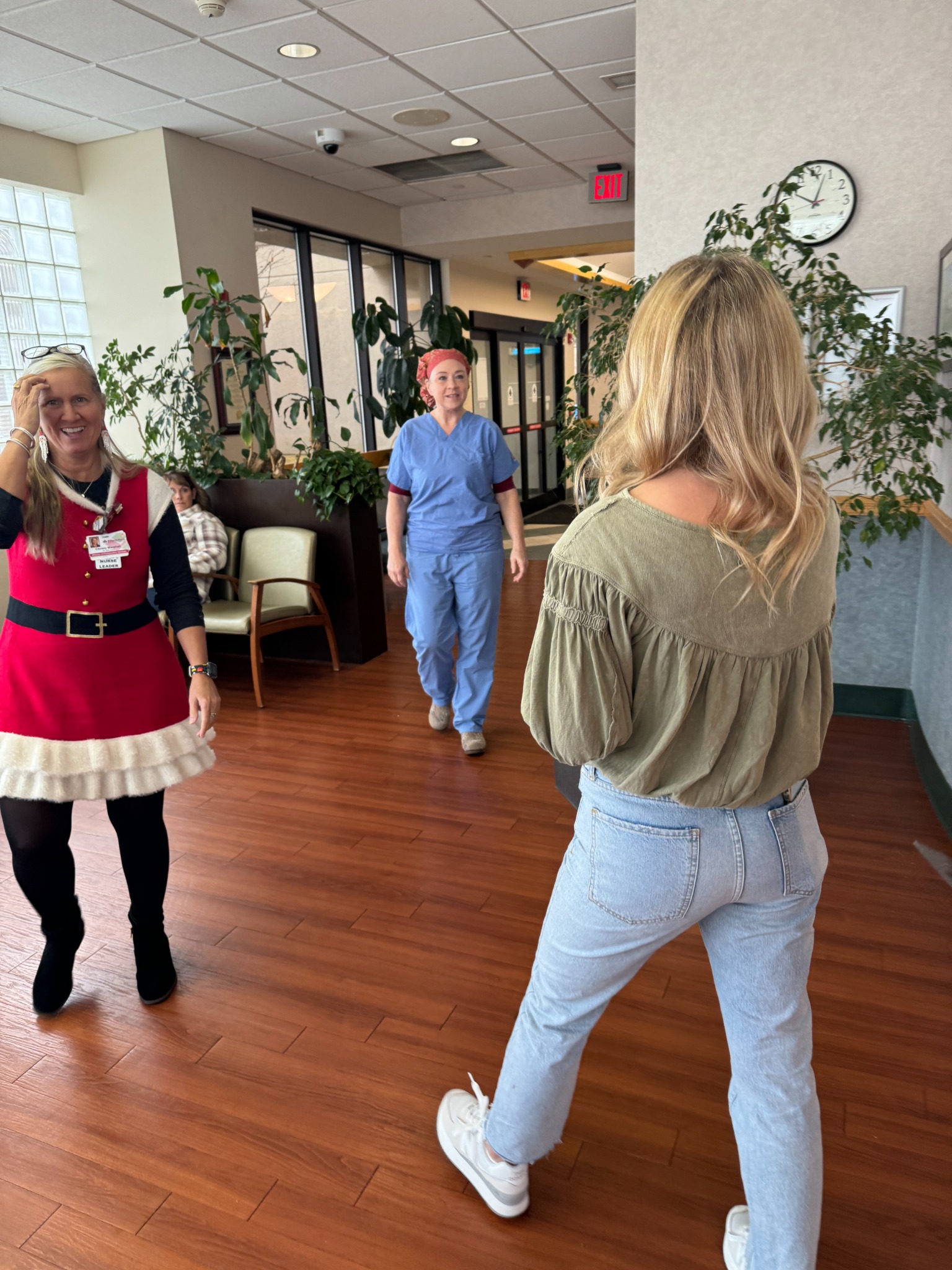 Recognizing a hard-working community member