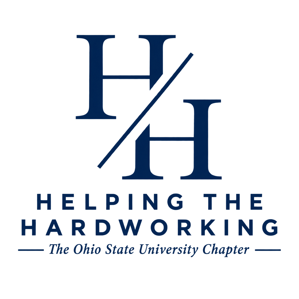 Helping the Hardworking The Ohio State University Chapter logo